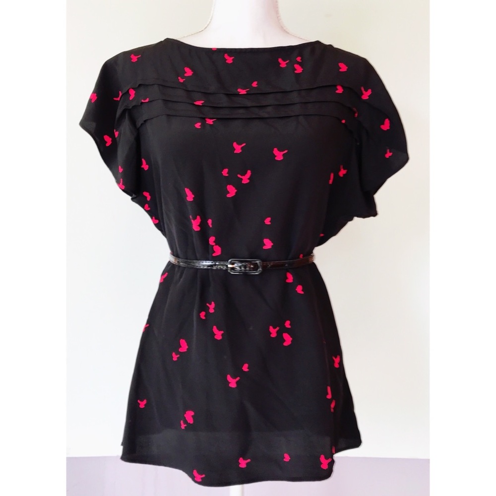 Twelfth Street by Cynthia Vincent 100% Silk Blouse